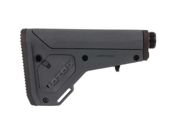 Magpul UBR GEN2 Grey AR10 Collapsible Stock features a storage compartment
